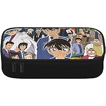 Amazon.co.jp: 名探偵こなん ペンケース 大容量 筆箱 多機能 おしゃれ